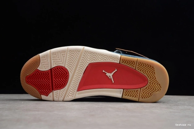 X 4 AO2571-401 NIKE AIR JORDAN LEVI'S DENIM 0414